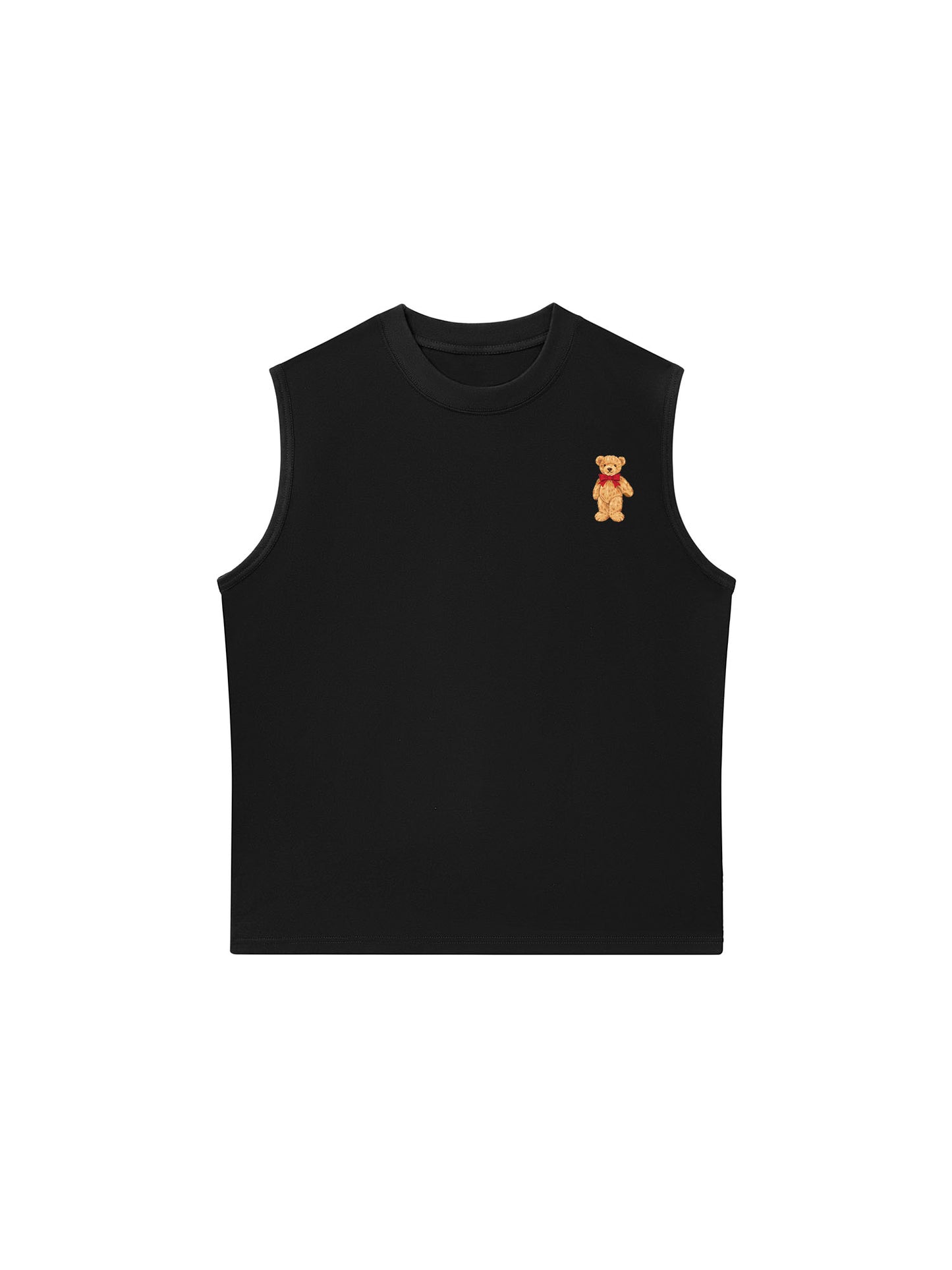 Áo Ba Lỗ Relaxed Fit Teddy Land Teddy Red Bow
