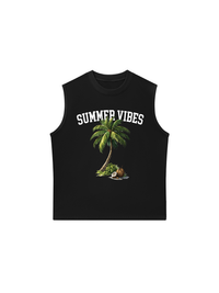 Áo Ba Lỗ Relaxed Fit Summer Vibes Coconut