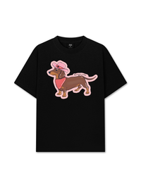 Áo Thun Relaxed Fit Howdy Dachshund