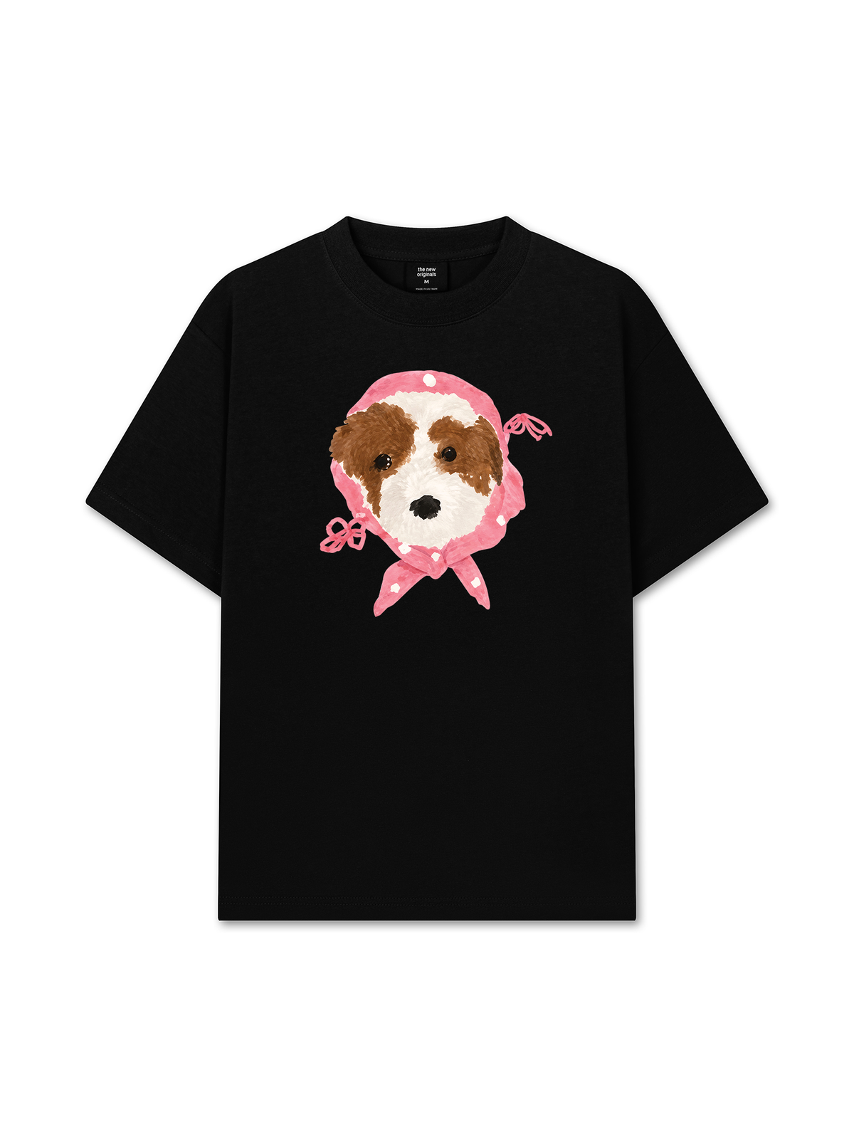 Áo Thun Relaxed Fit Pink Dots Puppy