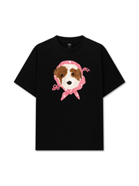 Áo Thun Relaxed Fit Pink Dots Puppy