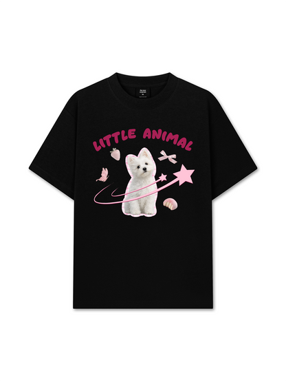 Áo Thun Relaxed Fit Daily Cuties Little Animal