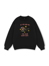 Lucky day cat Sweater