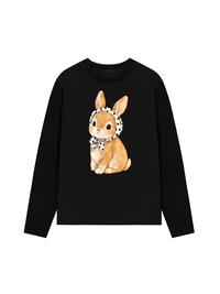 Áo Thun Dài Tay Dotty Bunny