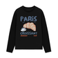 Áo Thun Dài Tay Paris Coissant