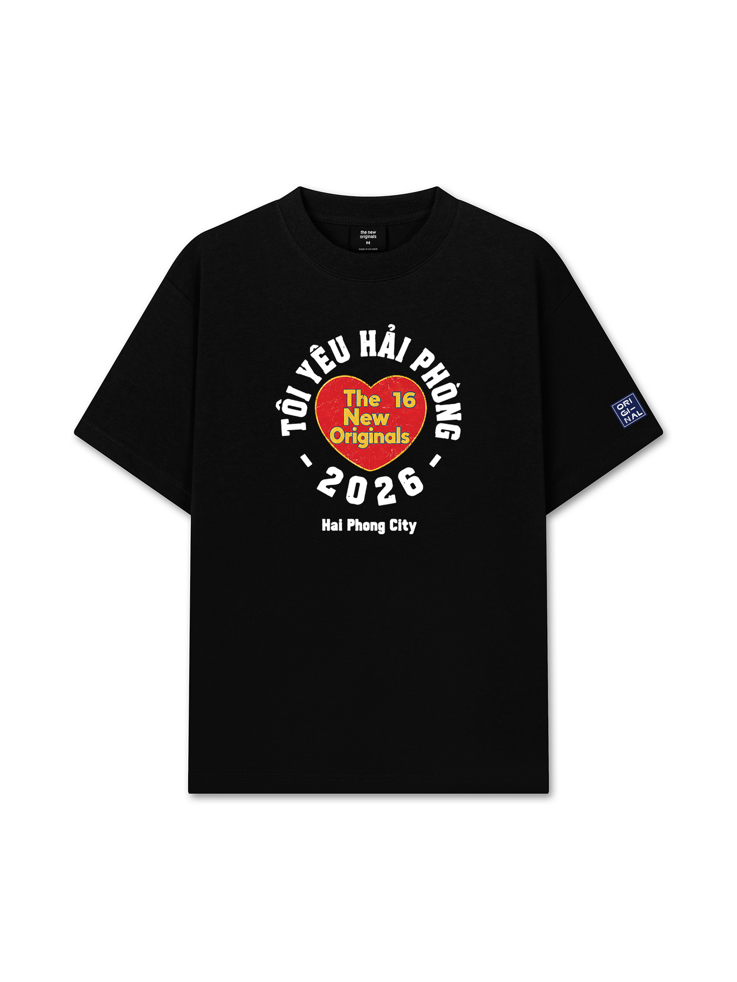 Áo Thun Relaxed Fit Tôi Yêu Hải Phòng