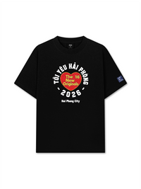 Áo Thun Relaxed Fit Tôi Yêu Hải Phòng