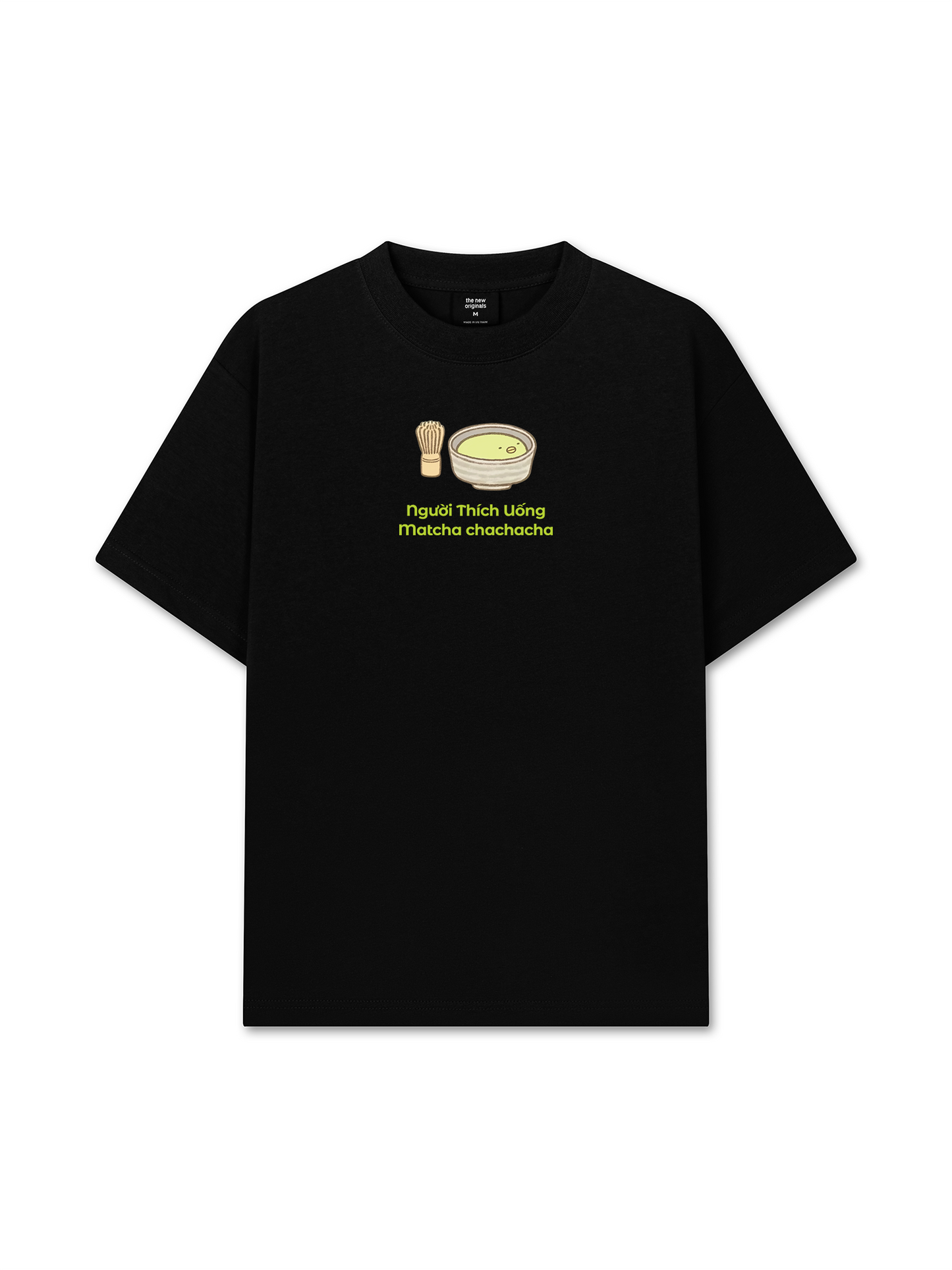 Áo Thun Relaxed Fit Người Thích Uống Matcha