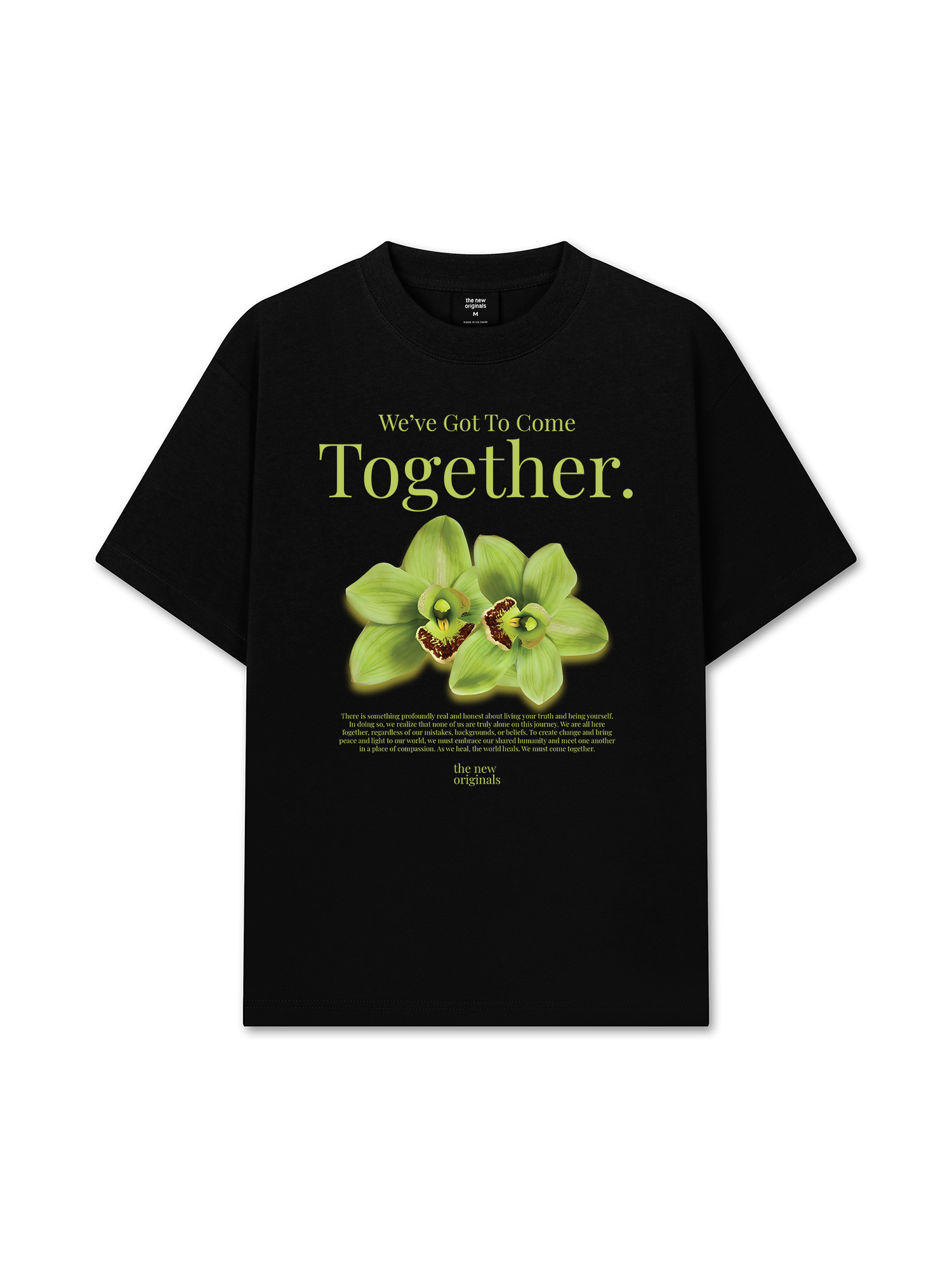 Áo Thun Relaxed Fit Summer Vibes Green Flower