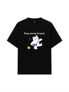 Áo Thun Relaxed Fit Animal Mood Keep Moving Forward