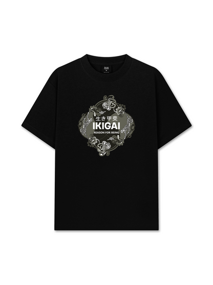 Áo Thun Relaxed Fit Ikigai Chetah