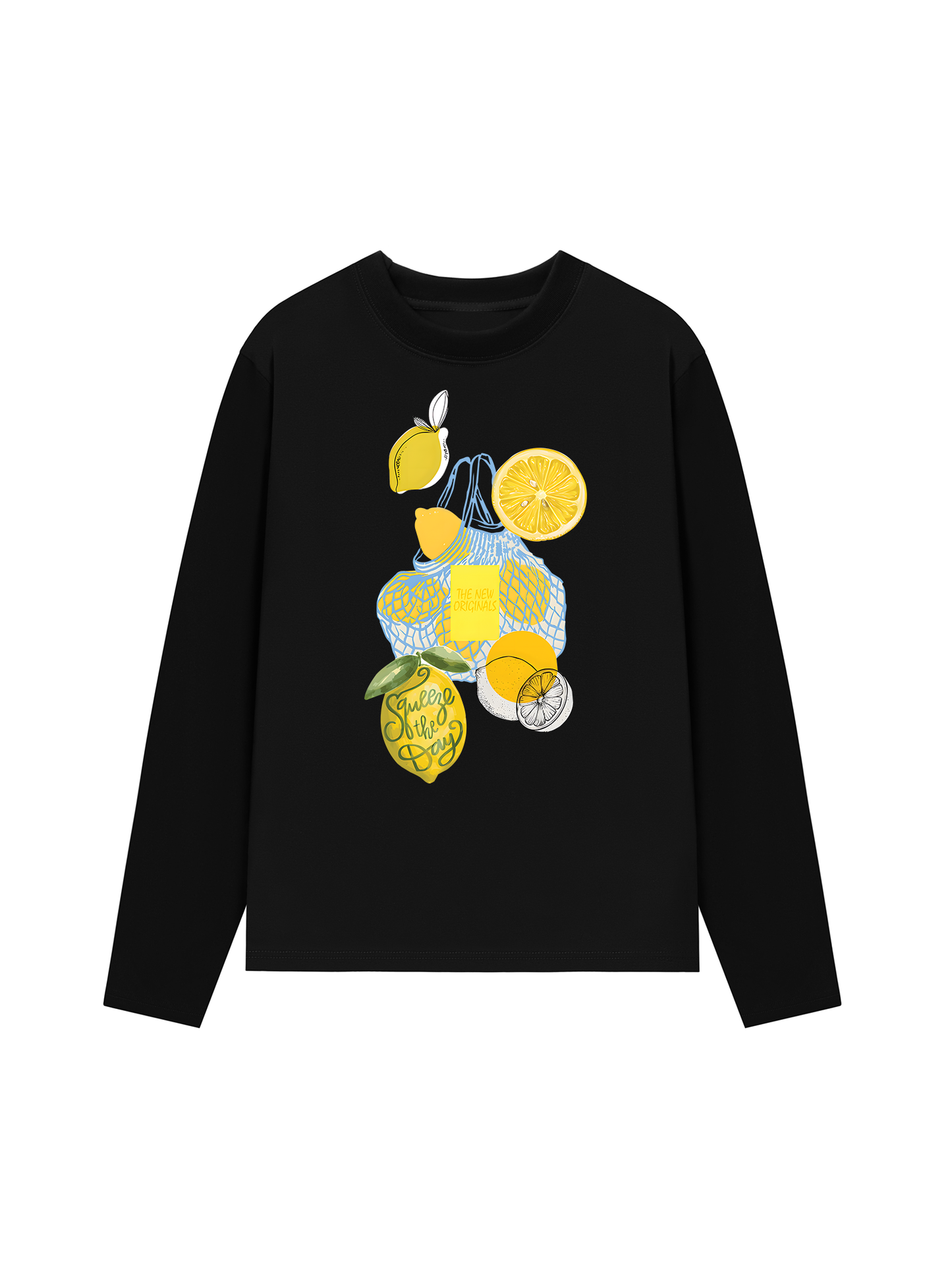 Áo Thun Dài Tay Summer Vibes Lemon Shopping