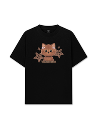 Áo Thun Relaxed Fit Brown Cat