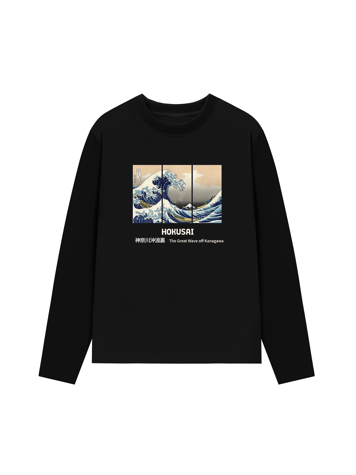Áo Thun Dài Tay The Great Wave of Kanagawa