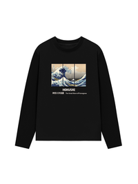 Áo Thun Dài Tay The Great Wave of Kanagawa