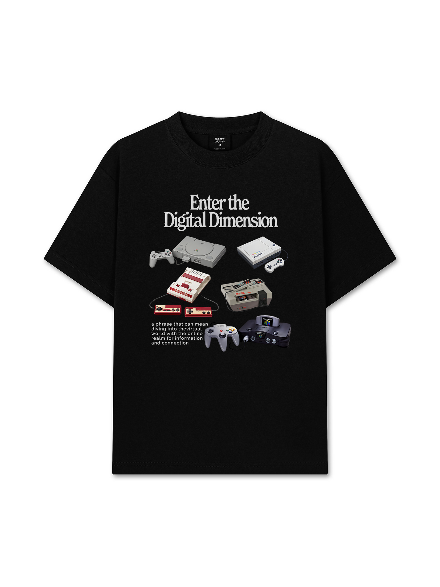 Áo Thun Relaxed Fit Enter The Digital Dimension