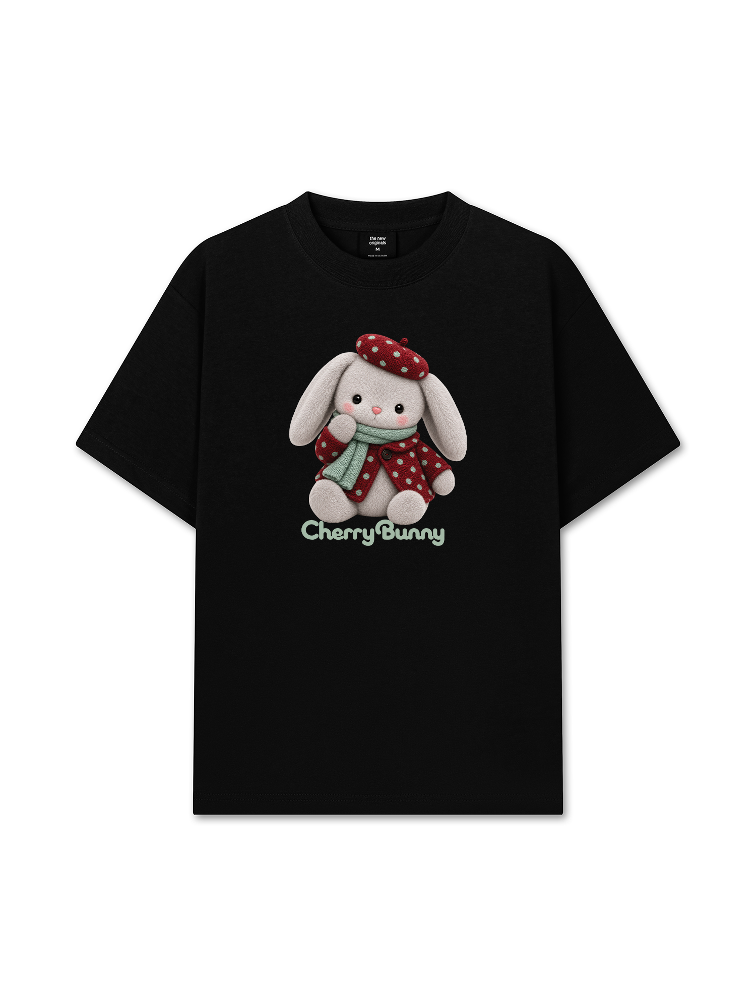 Áo Thun Relaxed Fit Cherry Bunny