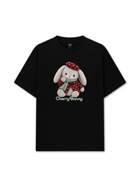 Áo Thun Relaxed Fit Cherry Bunny