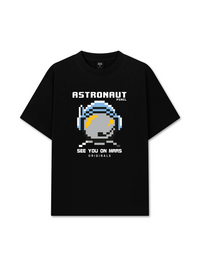 Áo Thun Relaxed Fit Pixel Universe Astronaut