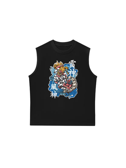 Áo Ba Lỗ Relaxed Fit Fujin - Raijin