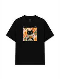 Áo Thun Relaxed Fit Autumn Vibes A Cat