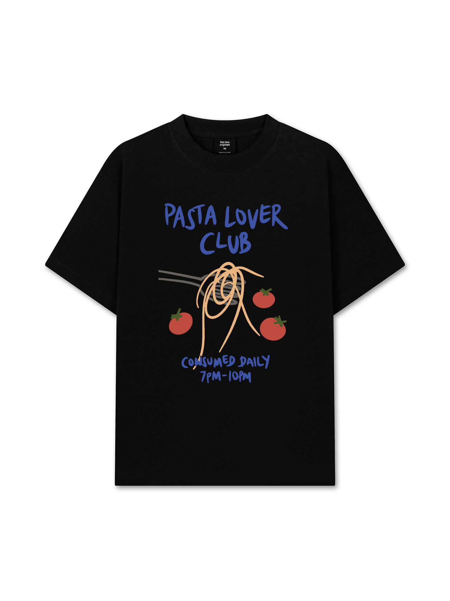 Áo Thun Relaxed Fit Pasta Lover Club