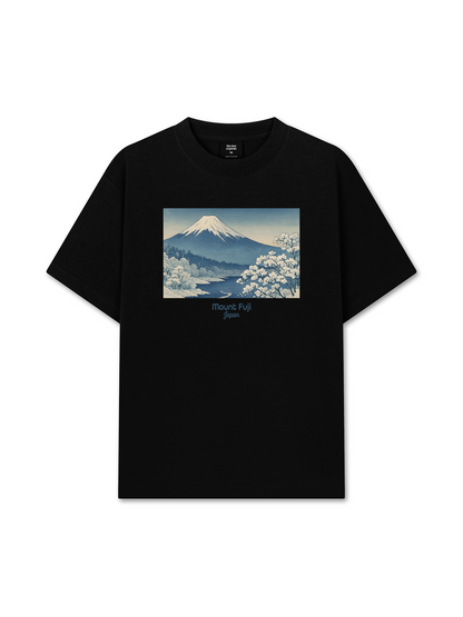 Áo Thun Relaxed Fit Mount Fuji