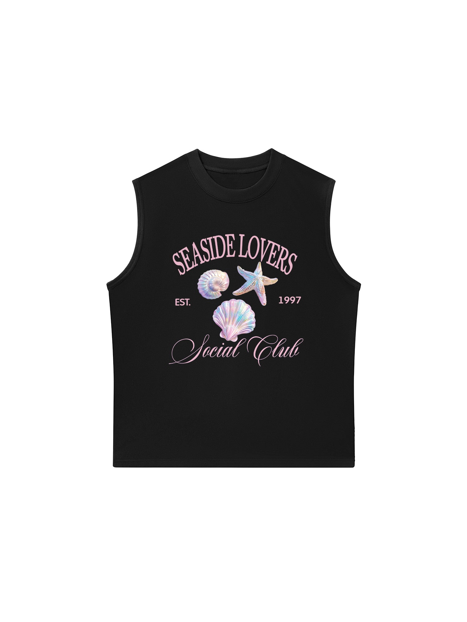 Áo Ba Lỗ Relaxed Fit Ocean Hologram Seaside Lover