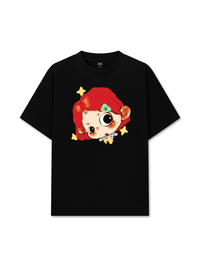 Áo Thun Relaxed Fit Red Hair Babae