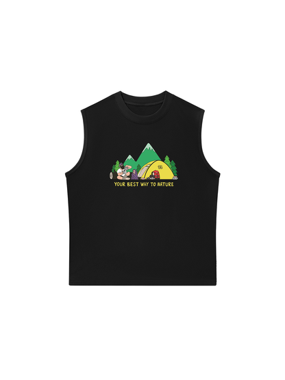 Áo Ba Lỗ Relaxed Fit Your Best Way To Nature