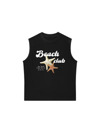 Áo Ba Lỗ Relaxed Fit Ocean Beach Club