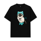 Áo Thun Relaxed Fit Working O'ttreats Blue Tiffany Meow