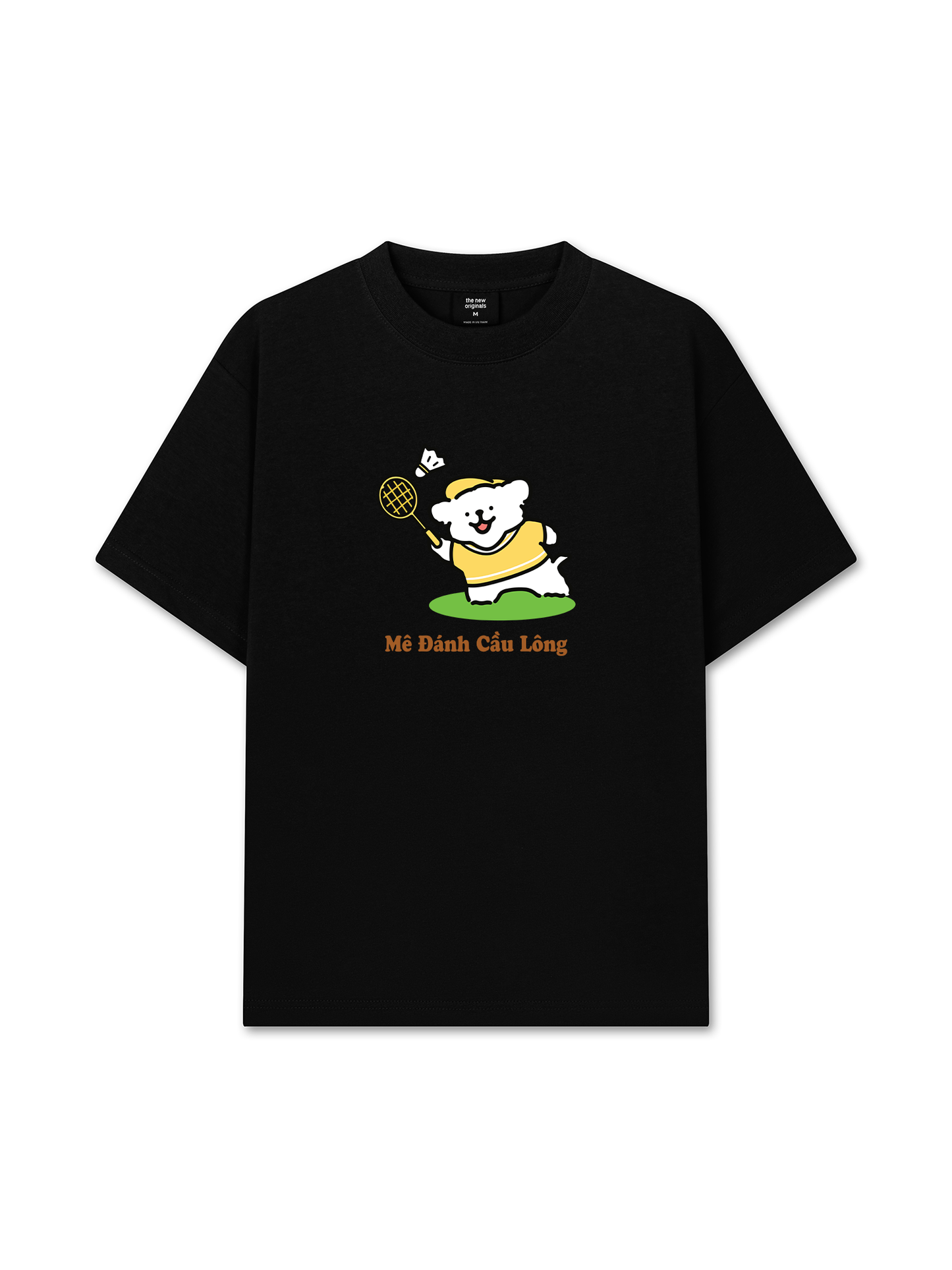 Áo Thun Relaxed Fit Mê Đánh Cầu Lông