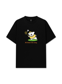 Áo Thun Relaxed Fit Mê Đánh Cầu Lông