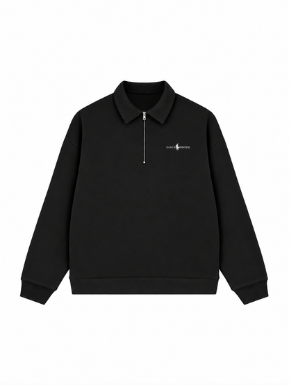 Áo Sweater Polo Nỉ Hai Da  RANCH PRESTIGE