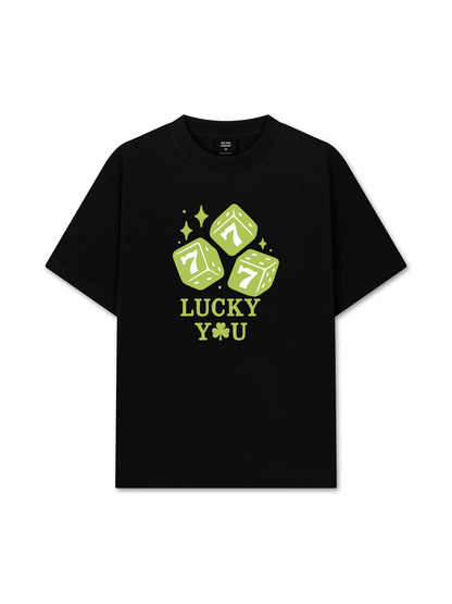 Áo Thun Relaxed Fit 777 Lucky You