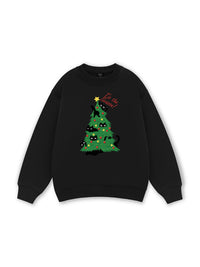 Kitty Tree Christmas Sweater