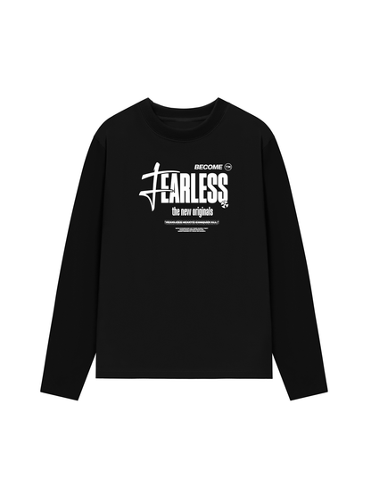 Áo Thun Dài Tay Be Bold Become Fearless