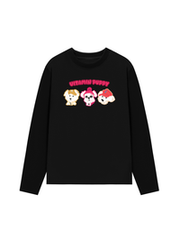 Áo Thun Dài Tay Animal Mood Viatmin Puppy