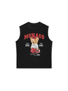 Áo Ba Lỗ Relaxed Fit Monaco Bear Club