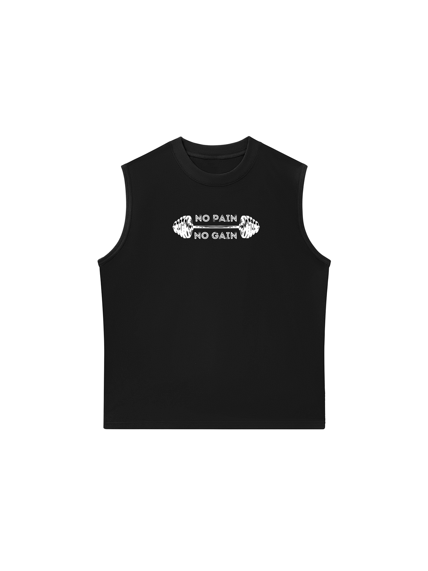 Áo Ba Lỗ Relaxed Fit No Pain No Gain