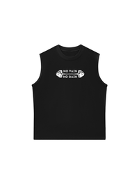 Áo Ba Lỗ Relaxed Fit No Pain No Gain
