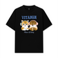 Áo Thun Relaxed Fit Vitamin Meow And Woof