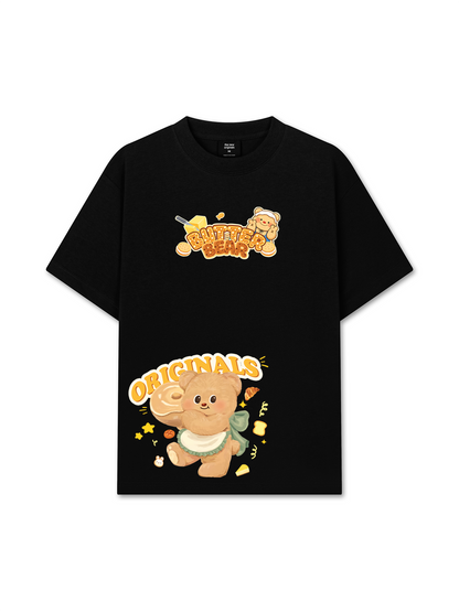 Áo Thun Relaxed Fit Teddy Land Butter Bear