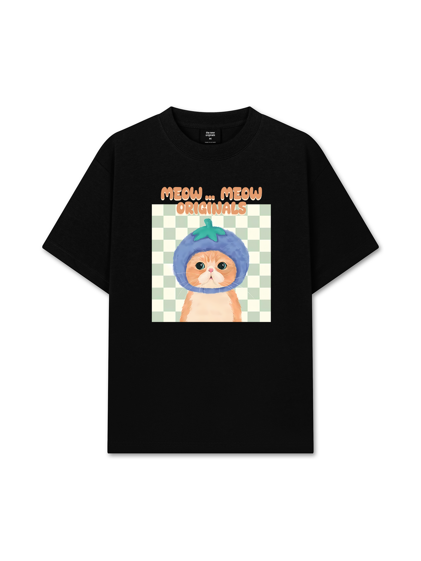 Áo Thun Relaxed Fit Animal Meow