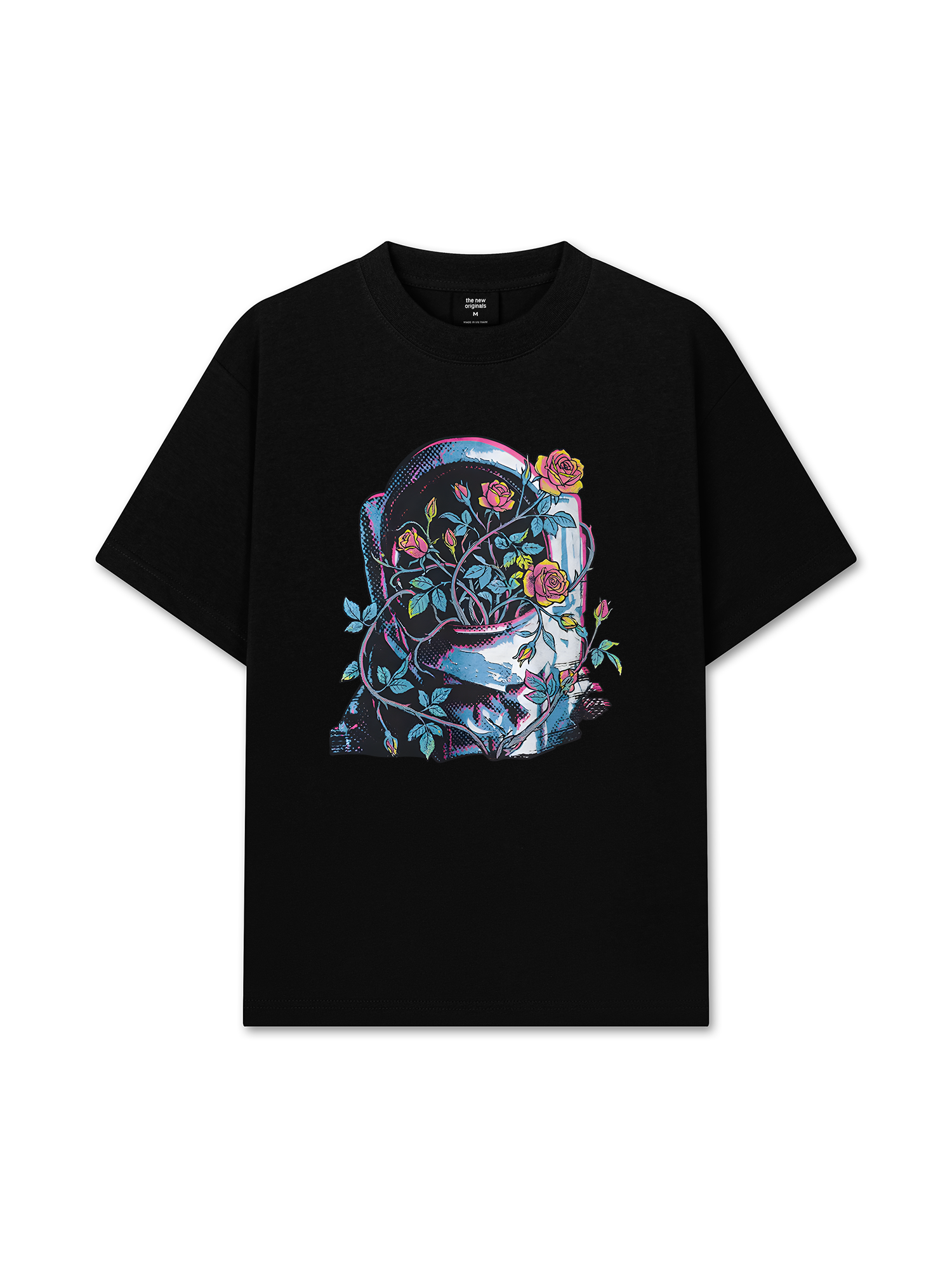 Áo Thun Relaxed Fit Cosmic Blooms