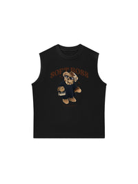 Áo Ba Lỗ Relaxed Fit Teddy Land Soft Boss