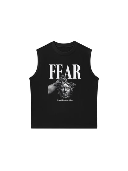 Áo Ba Lỗ Relaxed Fit The Fear