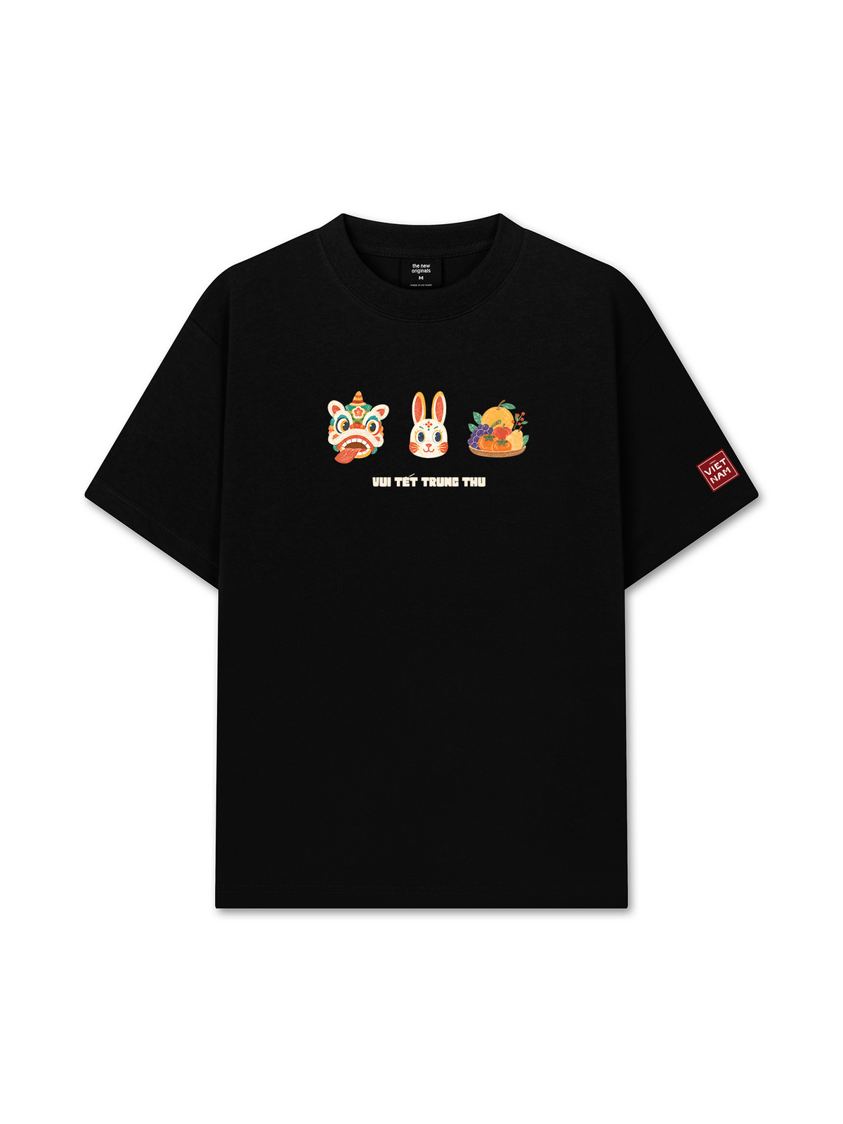 Áo Thun Relaxed Fit Vui Tết Trung Thu