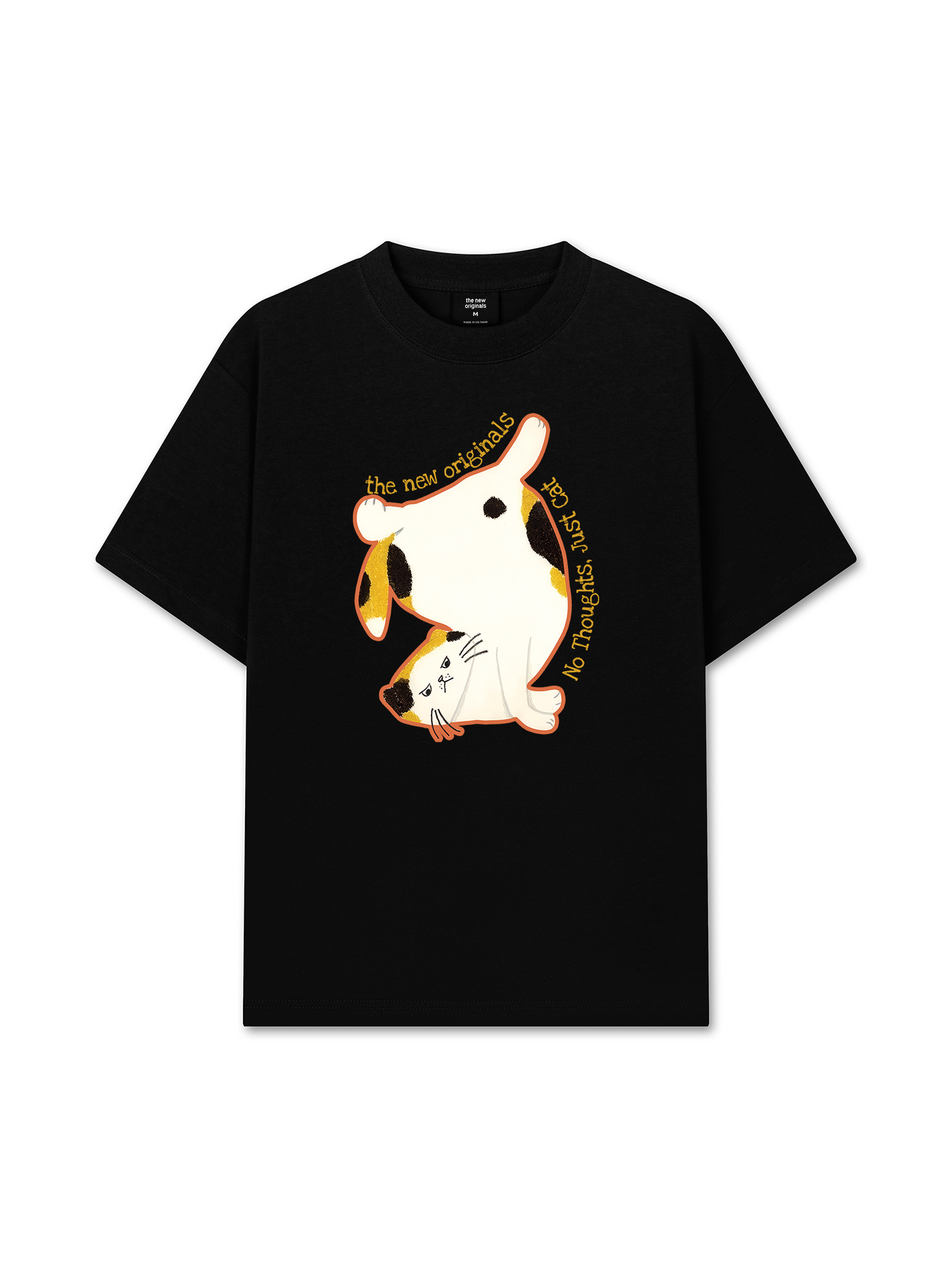 Áo Thun Relaxed Fit No Though Just Cat
